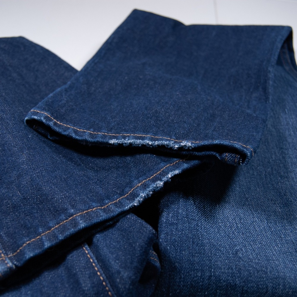 J.Crew Denim 10" Vintage Straight Leg Dark Wash Jean Women Size 28 6 Re Imagined - Picture 8 of 13